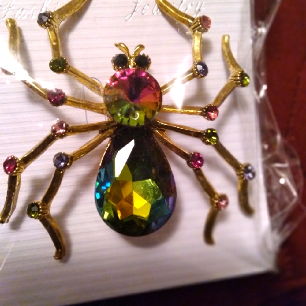 Oil Spill Brooch